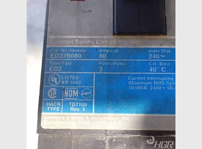 Siemens Circuit Breaker