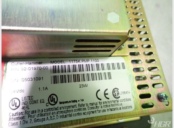 Cutlerhammer Cutlerhammer 1175k Pmp 1100 Operator Interface Powers On No Other Tests