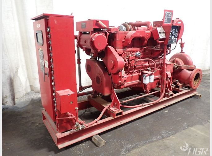 Used Peerless Pump Peerless Pump Nt855f4 Diesel Fire Pump | HGR ...