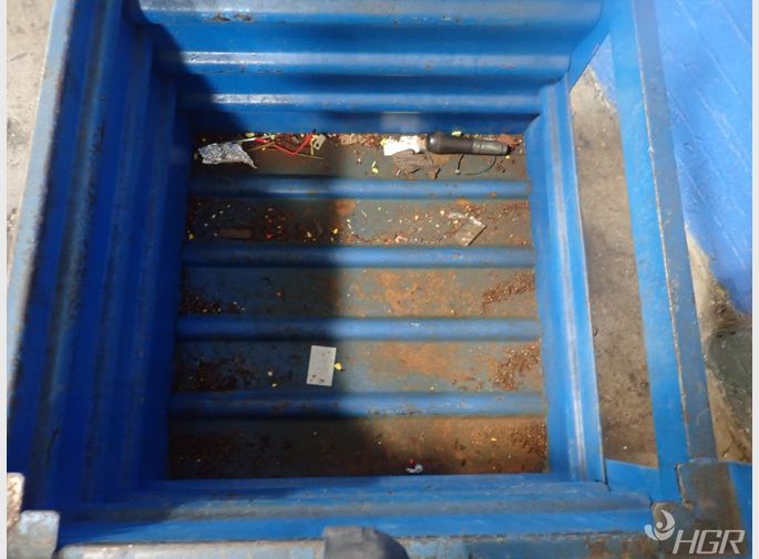  Portable Steel Bin