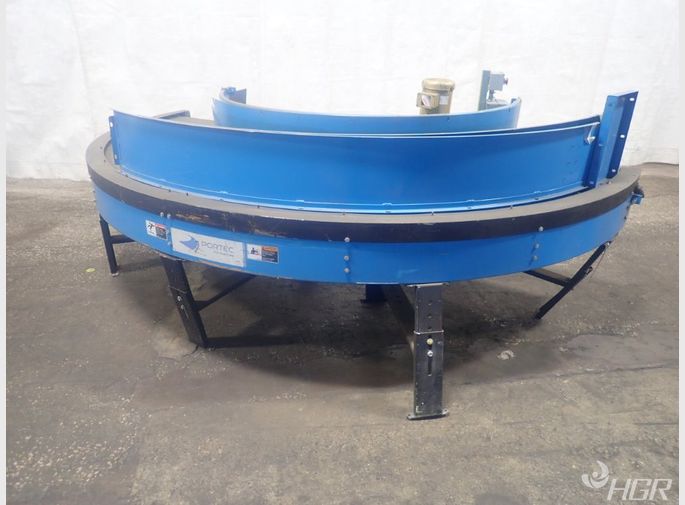 Portec Curved Belt Conveyor