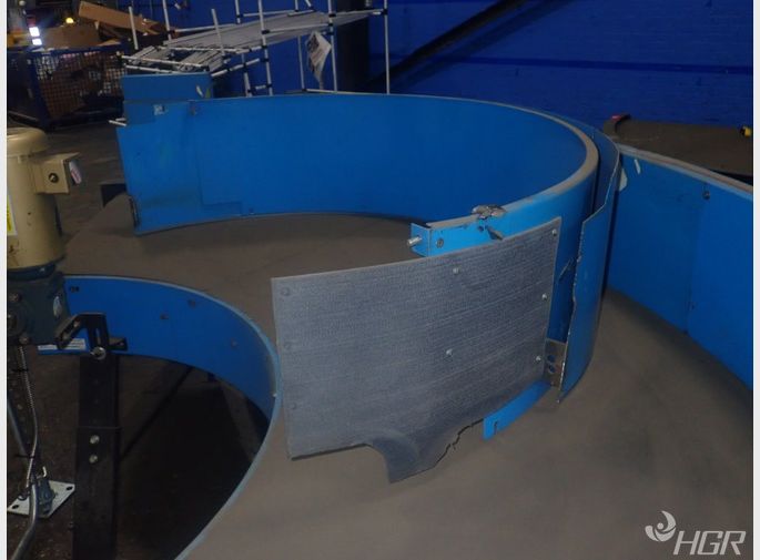 Portec Curved Belt Conveyor