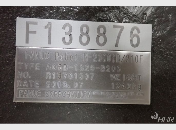 Fanuc Fanuc R2000ib210f Robot