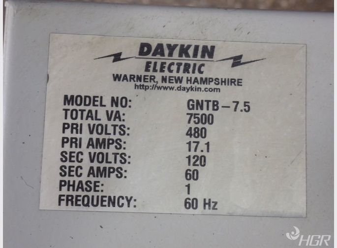 Daykin Transformer Disconnect