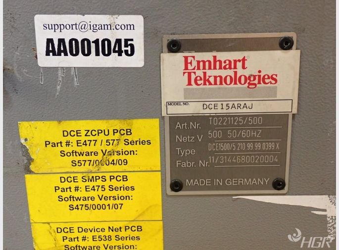 Emhart Teknologies Controller