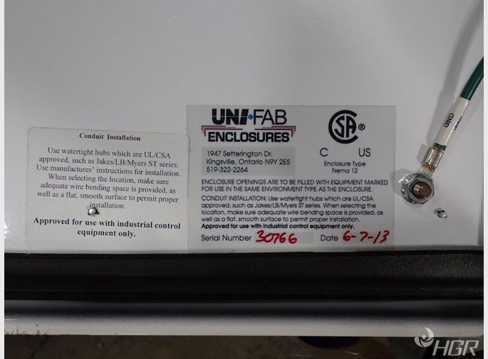 Uni Fab Enclosures The Paslin Company Controller