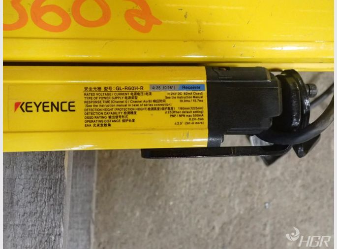 Keyence Light Curtains