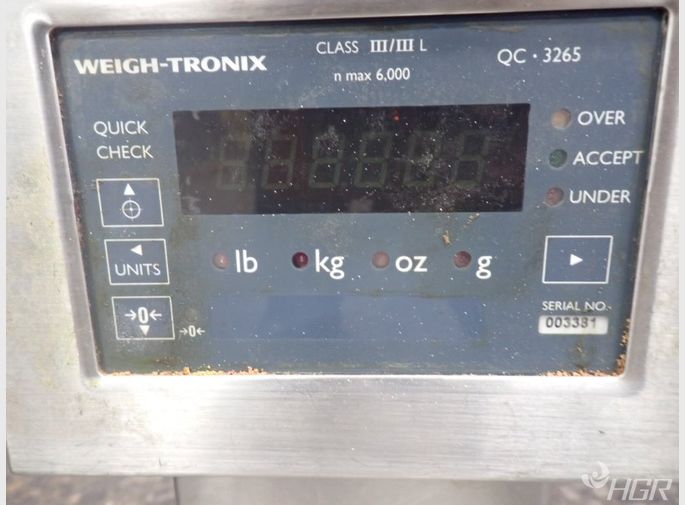 Weigh  Tronix Scale