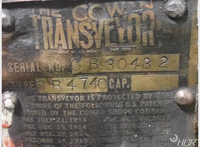 Cowan Transveyor Manual Jack