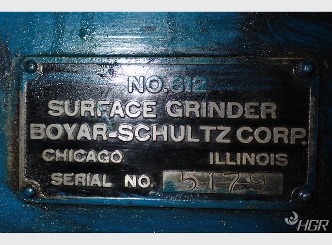 Boyarschultz Surface Grinder