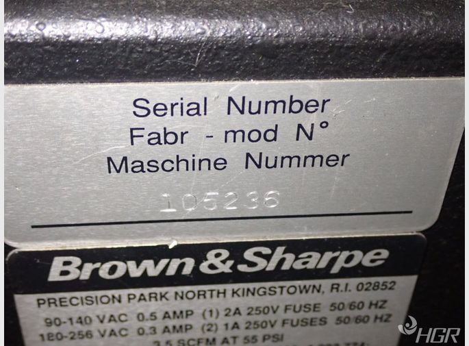 Brown  Sharpe Cmm