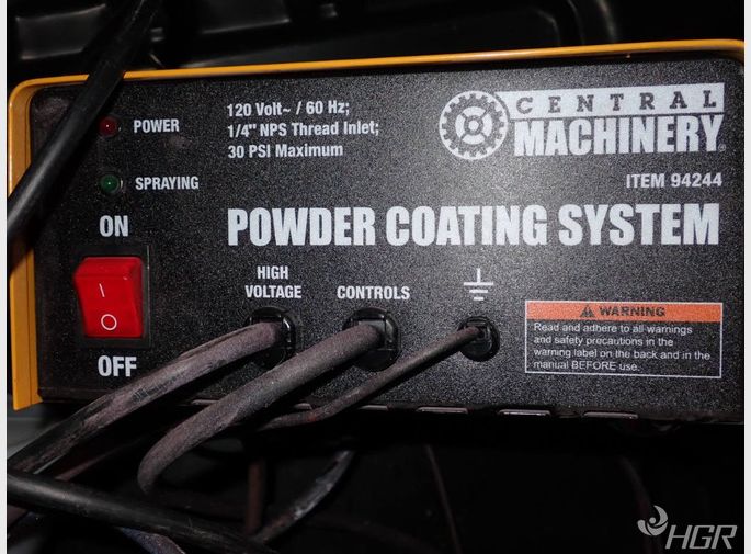 Central Machinery Powder Coating System