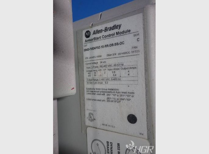 Allen Bradley Armor Start Control Modulebase Module