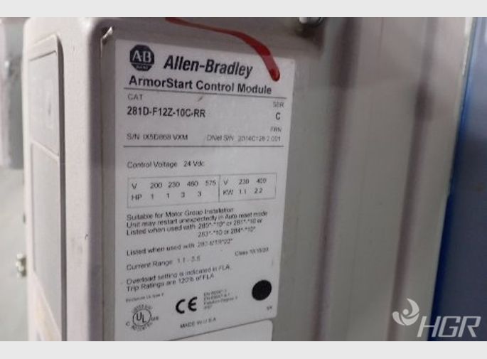 Allen Bradley Armor Start Control Modulebase Module