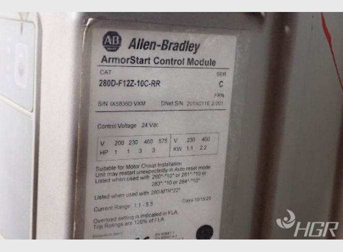 Allen Bradley Armor Start Control Modulebase Module