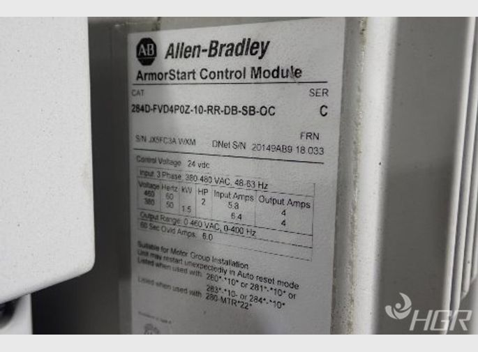 Allen Bradley Armor Start Control Modulebase Module
