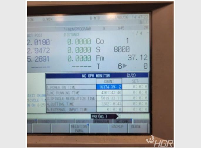 Okuma Okuma Mcv4020 Cnc Vmc