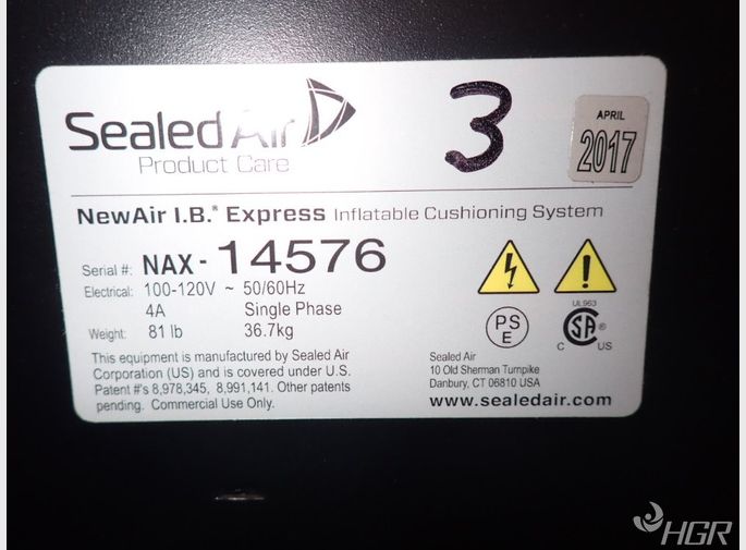 Sealed Air Sealed Air Newair Ib Express Inflatable Cushioning System