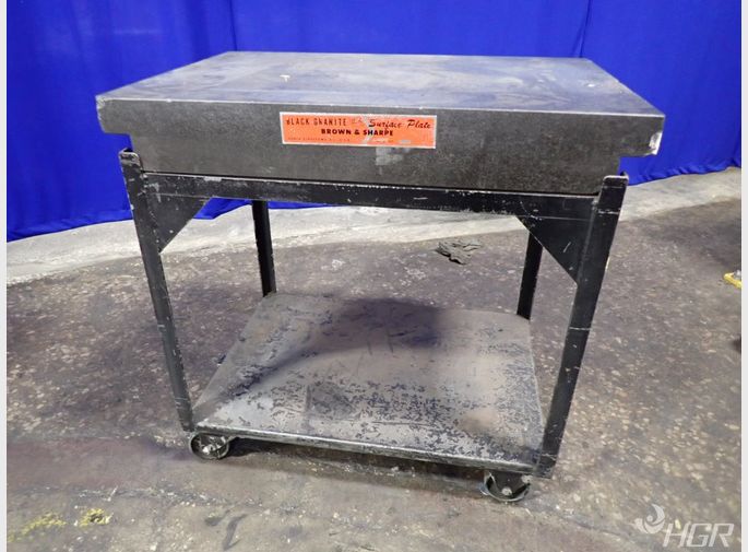 Brown And Sharpe Granite Surface Plate