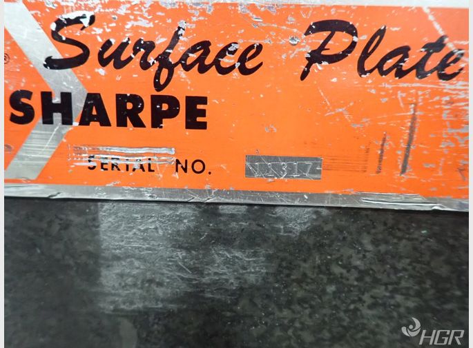 Brown And Sharpe Granite Surface Plate