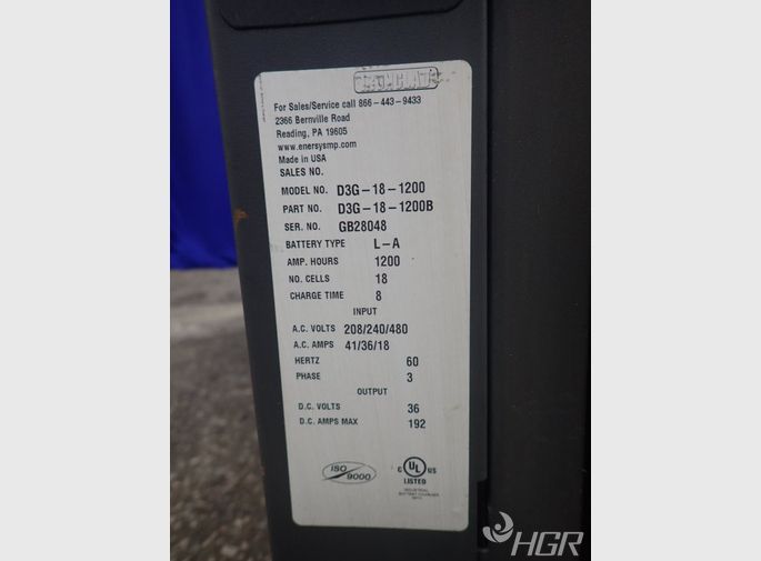 Enersys Battery Charger
