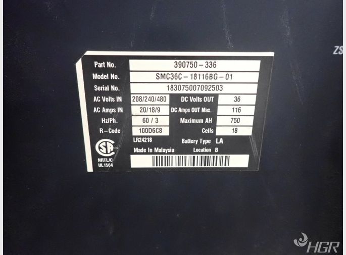 Saft Power Systems Battery Charger