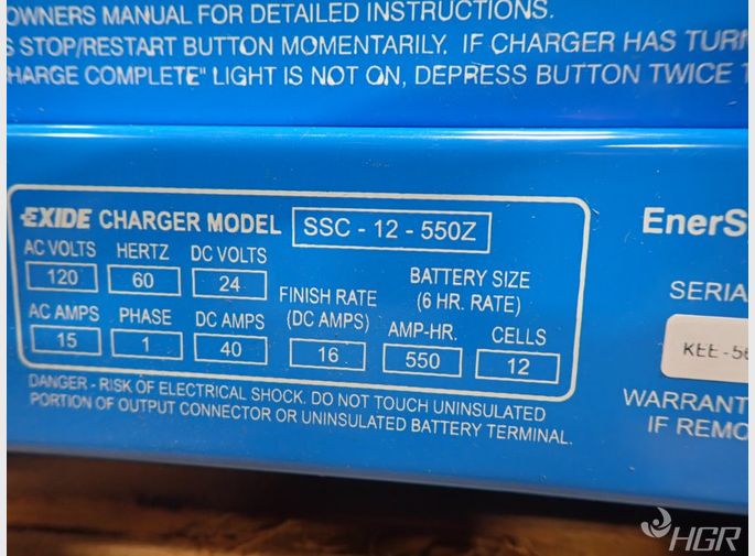 Enersys Battery Charger
