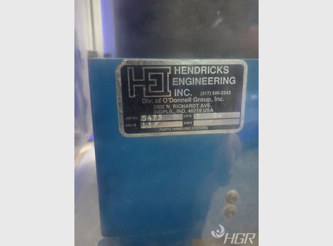 Hendrick Engineering Vibratory Bowl Station