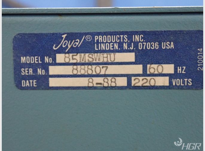 Joyal Micro Processor Welding Control
