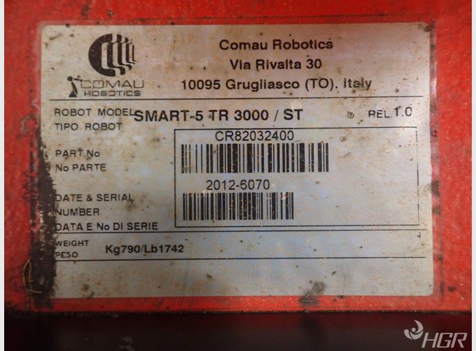Comau Robot Positioner