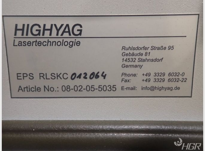 Highyag Control