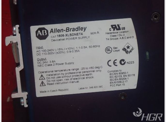  2 Allen Bradley 1606xlsdnet4 Power Supply