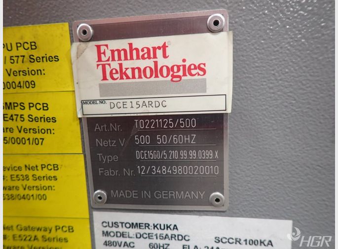 Emhart Teknologies Control