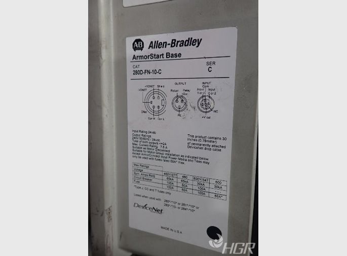 Allen Bradley Armor Start Control Module  Base Unit