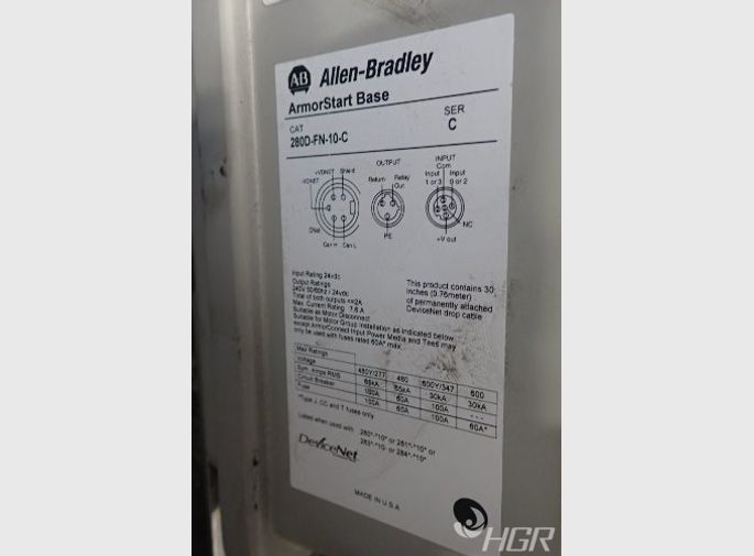 Allen Bradley Armor Start Control Module  Base Unit
