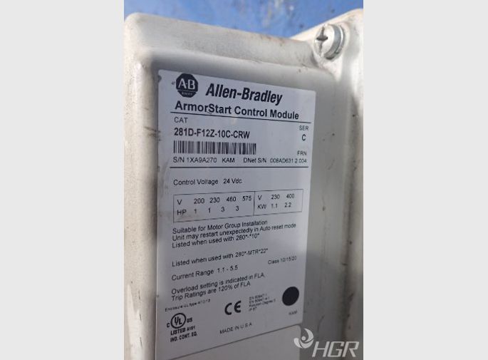 Allen Bradley Armor Start Control Module  Base Unit
