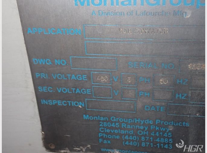 Monlangroup Monlangroup Magnetic Incline Conveyor