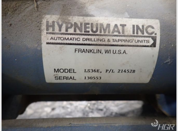 Hypneumat Inc Drilltapping Unit