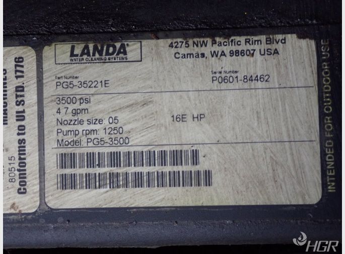 Landa Pressure Washer