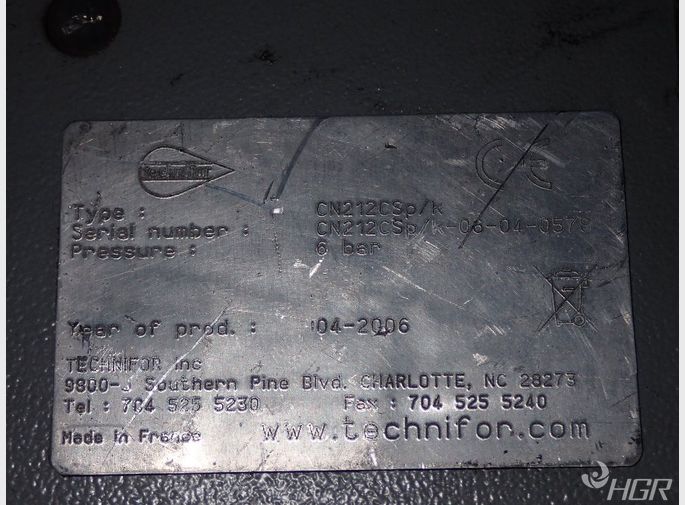 Technifor Pneumatic Stampingmarking Machine