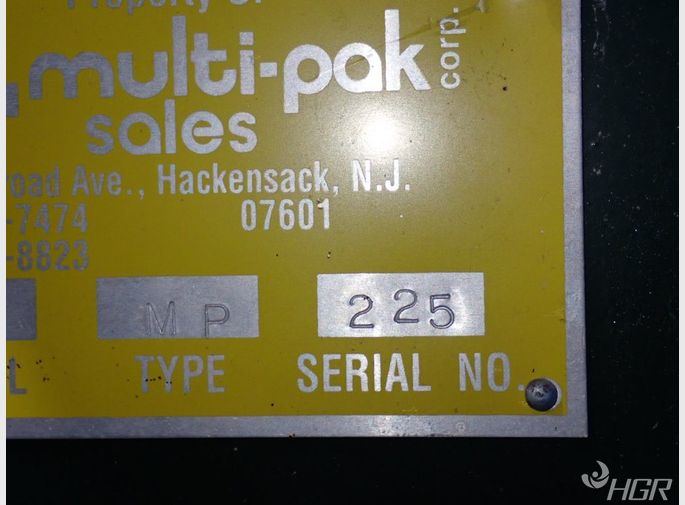 Multipak Multipak 12 Horizontal Baler