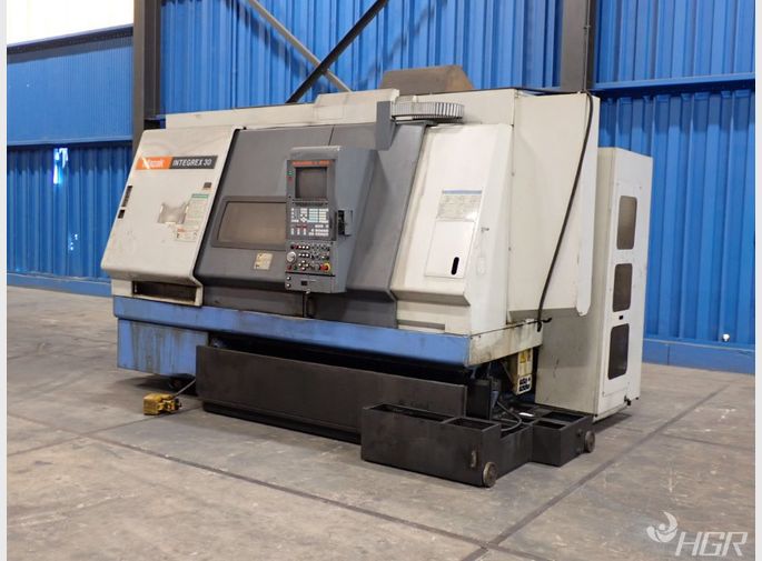 Used Yamazaki Mazak Corp CNC Lathe HGR Industrial Surplus