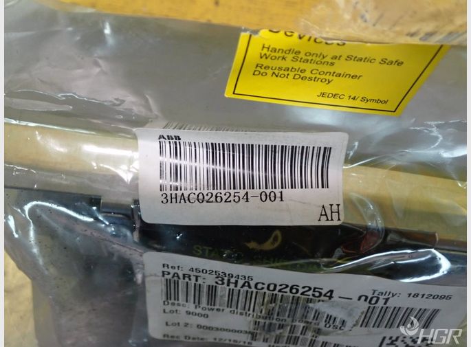 Abb Abb 3hac026254001 Power Distribution Board