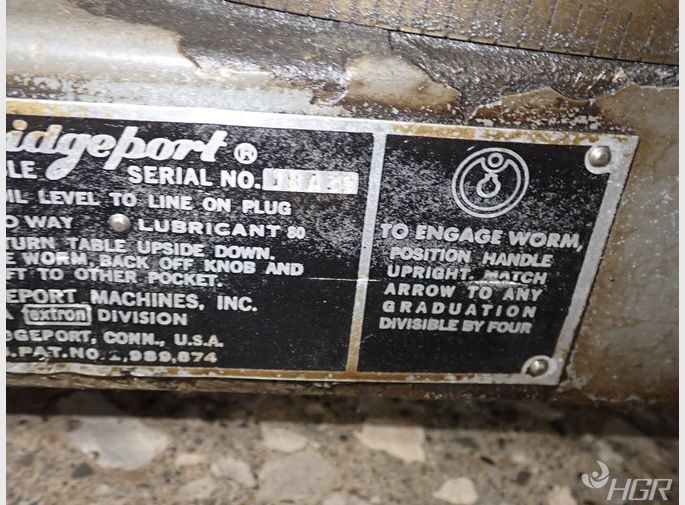 Bridgeport Rotary Indexer