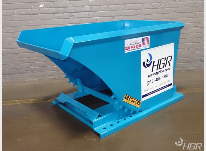 Marathon 05 Cubic Yard 2500 Lb Capacity Selfdumping Hopper With Posilock 