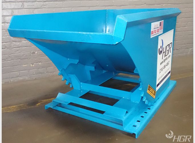 Marathon 05 Cubic Yard 2500 Lb Capacity Selfdumping Hopper With Posilock 