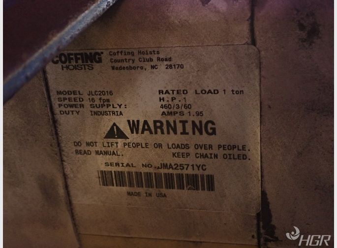 Coffing Cable Hoist