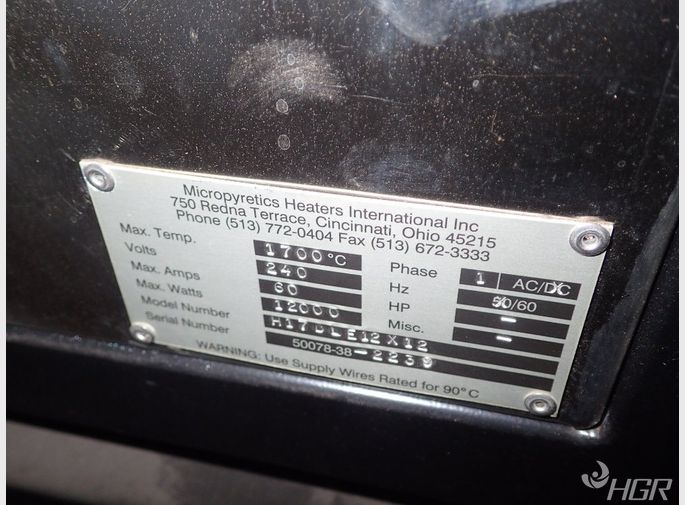 Mhi Ss Bottom Load Furnace