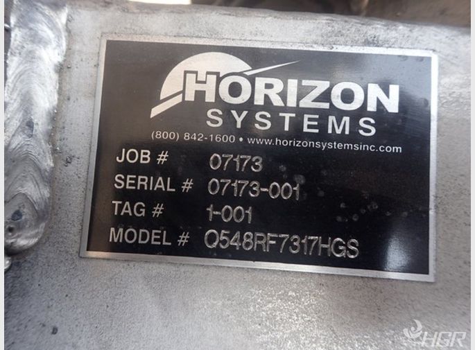  42 Sq Ft Horizon Systems Dust Collector Ss Model 0548rf