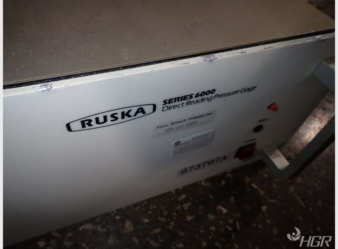 Ruska Direct Reading Pressure Gage